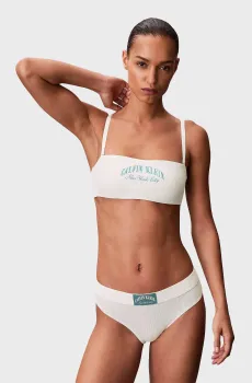 Женский белый топ LIGHTLY Белый M Calvin Klein LV00QF8710