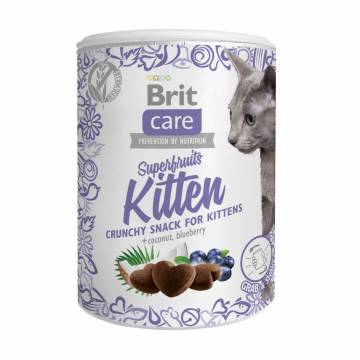 Лакомство для котят Brit Care Superfruits Kitten, 100 г Лакомство для котят Brit Care Superfruits Kitten, 100 г