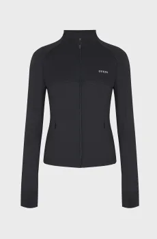 Женская черная спортивная кофта Черный M Guess V6RP15.KD952;JBLK