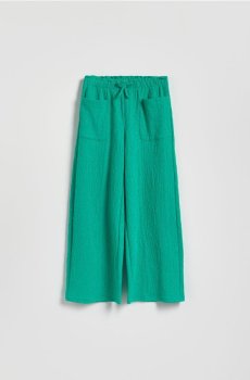 Reserved - Структуровані штани з завязкою - зелений - 157HN-77X