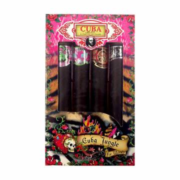 Парфюмированный набор женский Cuba Paris Original Cuba Jungle (Snake, 35 мл + Tiger, 35 мл + Zebra, 35 мл + Heartbreaker, 35 мл) Парфюмированный набор женский Cuba Paris Original Cuba Jungle (Snake, 35 мл + Tiger, 35 мл + Zebra, 35 мл + Heartbreaker, 35 мл)