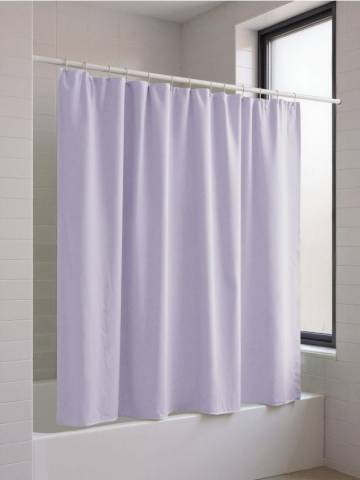 Фіранки для душу - блакитний