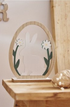 Великодня прикраса - бежевий