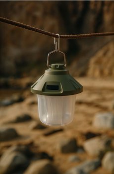 Кемпінговий ліхтар - блідо-зелений