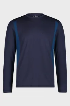 Мужской темно-синий лонгслив Синий 54 CMP 35N6797-N950