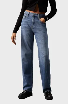 Женские синие джинсы HIGH RISE LOOSE Синий 26-32 Calvin Klein Jeans J20J223643