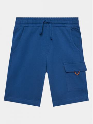 United Colors Of Benetton Шорти з тканини 3BL0C901U Голубий Regular Fit United Colors Of Benetton Шорти з тканини 3BL0C901U Голубий Regular Fit