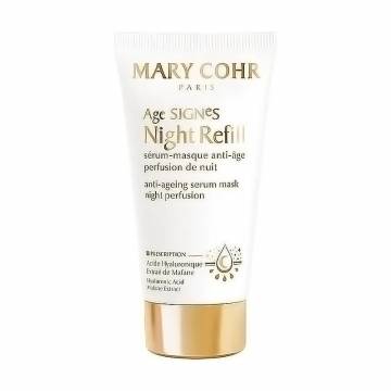 Восстанавливающая ночная маска-сыворотка для лица Mary Cohr Age Signes Night Refill, 50 мл Восстанавливающая ночная маска-сыворотка для лица Mary Cohr Age Signes Night Refill, 50 мл