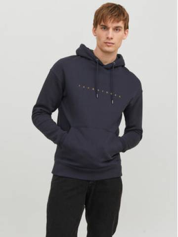 Jack&Jones Світшот Star 12233972 Cиній Relaxed Fit Jack&Jones Світшот Star 12233972 Cиній Relaxed Fit