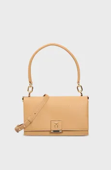 Женская бежевая сумка TH HER MED CROSSOVER Бежевый ONESIZE Tommy Hilfiger AW0AW17216
