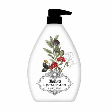 Жидкое крем-мыло Bianka Cream Soap Olive, 900 г Жидкое крем-мыло Bianka Cream Soap Olive, 900 г