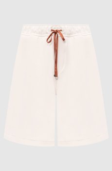 Бежевые шорты MA CHATEAU