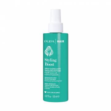 Распутывающий термозащитный спрей для волос Pupa Styling Boost Detangling Heat Protector Spray, 150 мл Распутывающий термозащитный спрей для волос Pupa Styling Boost Detangling Heat Protector Spray, 150 мл