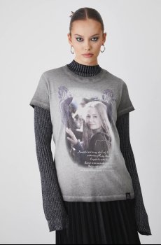 Хлопковая футболка Medicine