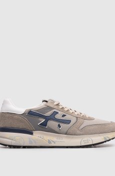 Бежевые комбинированные кроссовки MICK