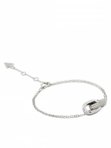 Guess Браслет JSBB04 551JW Срібний Guess Браслет JSBB04 551JW Срібний