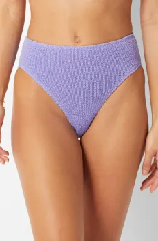 Женские сиреневые трусики от купальника с высокой талией ONESIZE Сиреневый ONESIZE Etam 6539790