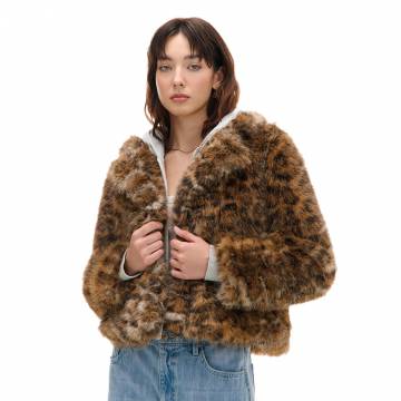 Cropp - Куртка зі штучного хутра - різнобарвний Cropp - Куртка зі штучного хутра - різнобарвний