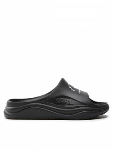 KARL LAGERFELD Шльопанці KL85008 Чорний KARL LAGERFELD Шльопанці KL85008 Чорний