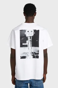 Мужская белая футболка Белый XL G-Star RAW D26839,C784