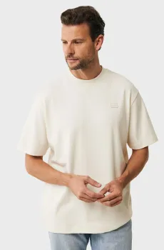 Мужская белая футболка FRANKIE Essential t-shirt loose fit Белый L Mexx MF007800251M