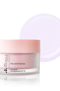 Моделирующий гель для ногтей Nails Molekula Professional Gel 03 Violet (прозрачный), 100 мл