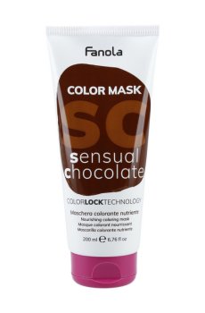 Питательная тонирующая маска для волос Fanola Color Mask Sensual Chocolate, 200 мл