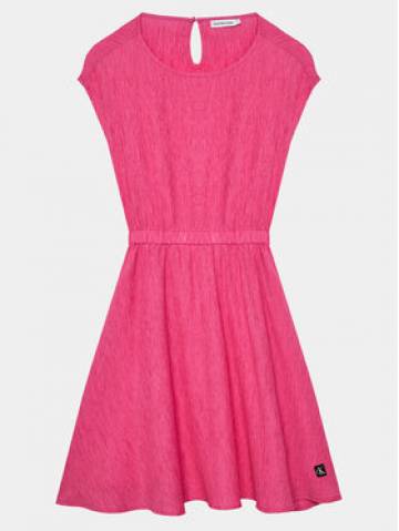 Calvin Klein Jeans Повсякденна сукня IG0IG02484 Рожевий Regular Fit Calvin Klein Jeans Повсякденна сукня IG0IG02484 Рожевий Regular Fit