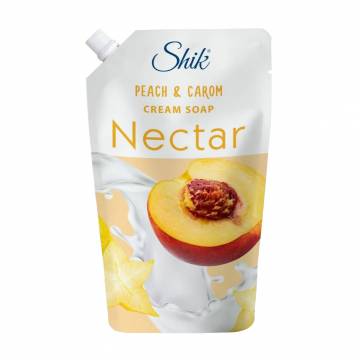 Жидкое крем-мыло Shik Nectar Cream Soap Персик и карамболь, 900 г (дойпак) Жидкое крем-мыло Shik Nectar Cream Soap Персик и карамболь, 900 г (дойпак)