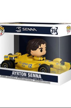 Игровая фигурка Funko Pop! серии Формула-1, Айртон Сенна в болиде, от 3 лет (86181)