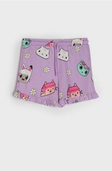 Бавовняні шорти Gabbys Dollhouse - Фіолетовий