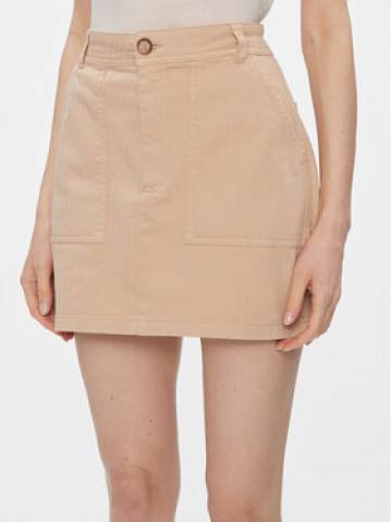 Pepe Jeans Cпідниця-міні Becky PL901091 Бежевий Slim Fit Pepe Jeans Cпідниця-міні Becky PL901091 Бежевий Slim Fit