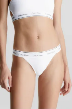 Женские белые трусики от купальника BRAZILIAN Белый M Calvin Klein KW0KW02429