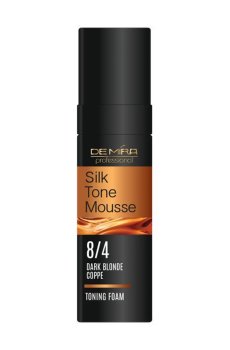 Тонирующая пенка для волос DeMira Professional Silk Tone Mousse 8/4 Dark Blonde Copper, 120 мл