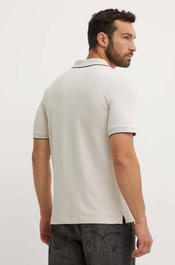 Поло Calvin Klein мужское цвет чёрный однотонное K10K112751 Поло Calvin Klein мужское цвет чёрный однотонное K10K112751