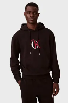 Мужское черное худи 350 TERRY Черный S Calvin Klein Jeans LV04RE255G