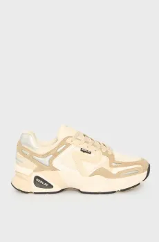 Женские бежевые кроссовки Бежевый 38 Replay GWS9N .000.C0012T