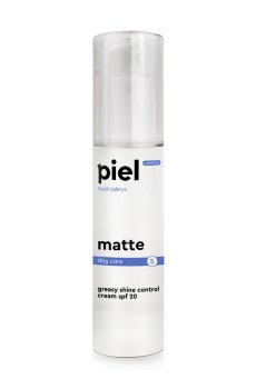 Матирующий дневной крем для лица Piel Cosmetics Youth Defence Matte Cream SPF 20, 50 мл