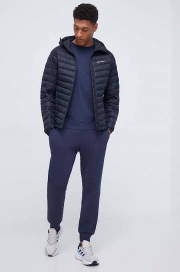 Хлопковая футболка Peak Performance цвет синий однотонный Хлопковая футболка Peak Performance цвет синий однотонный