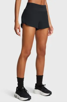 Женские черные шорты UA Launch Pro 3 Shorts Черный XL Under Armour 1386331-001