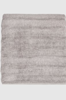 Махровое полотенце для тела ASH RIBBED серого цвета