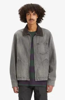 Мужская серая джинсовая куртка Серый S Levi’s® A8635;0000
