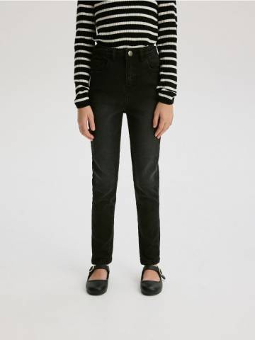 Reserved - GIRLS` JEANS TROUSERS - чорний - 715CV-99J Reserved - GIRLS` JEANS TROUSERS - чорний - 715CV-99J