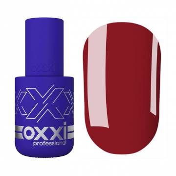 Гель-лак для ногтей Oxxi Professional 300 Вишневый, эмаль, 10 мл