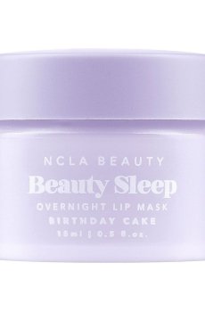 Ночная маска для губ NCLA BEAUTY Beauty Sleep Overnight Lip Mask Праздничный торт, 15 мл