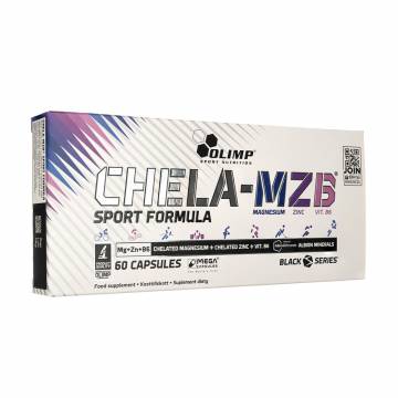Магний, цинк и витамин B6 Olimp Sport Nutrition Chela - MZB Sport Formula, 60 капсул Магний, цинк и витамин B6 Olimp Sport Nutrition Chela - MZB Sport Formula, 60 капсул