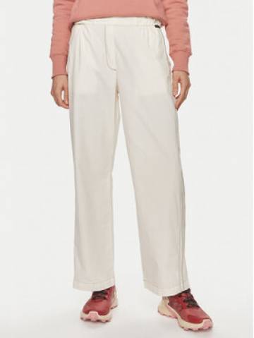 Napapijri Штани з тканини Aberdeen NP0A4I4S Écru Loose Fit Napapijri Штани з тканини Aberdeen NP0A4I4S Écru Loose Fit