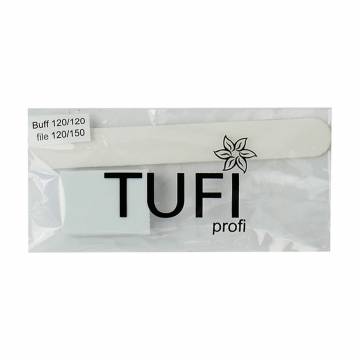 Одноразовый набор для маникюра и педикюра Tufi profi Premium (пилка 120/150 грит, 1 шт + баф, 120/120 грит, 1 шт), (0102944) Одноразовый набор для маникюра и педикюра Tufi profi Premium (пилка 120/150 грит, 1 шт + баф, 120/120 грит, 1 шт), (0102944)