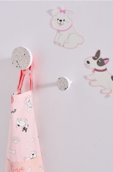 Настінна вішалка 4 pack - різнобарвний