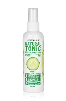 Гидролат огурца для лица, тела и волос Naturalissimo Natural Spray, 100 мл